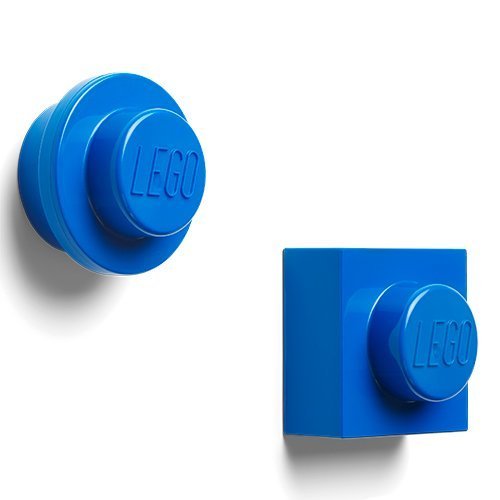 Magneten set van 2. Blauw - LEGO
