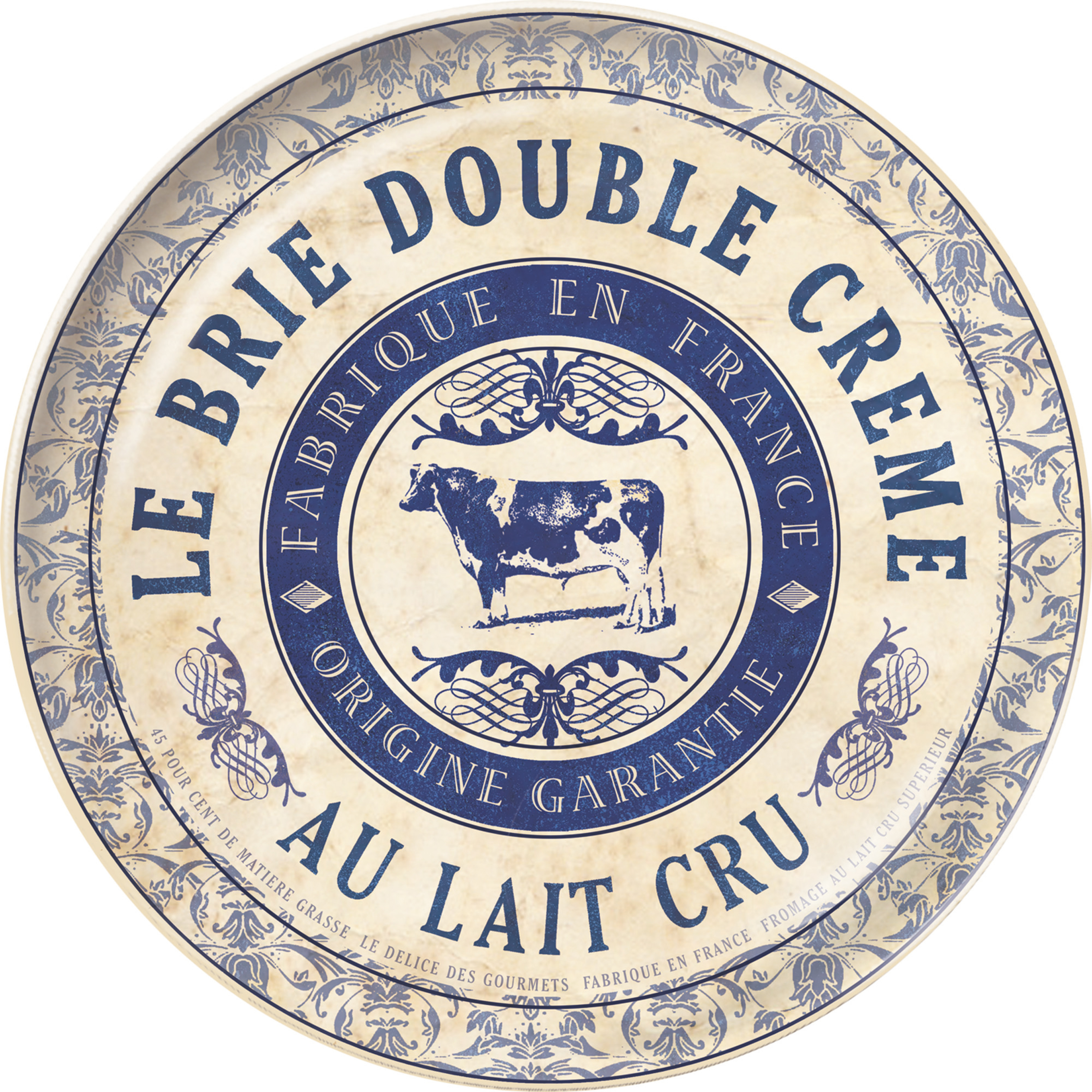 Borden, Set van 4 - 19cm - Kaas - Franse Kazen - Artesà