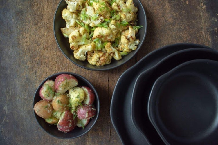 Nordic Kitchen Serveerschaal - Ø 30 cm - Zwart - Eva Solo