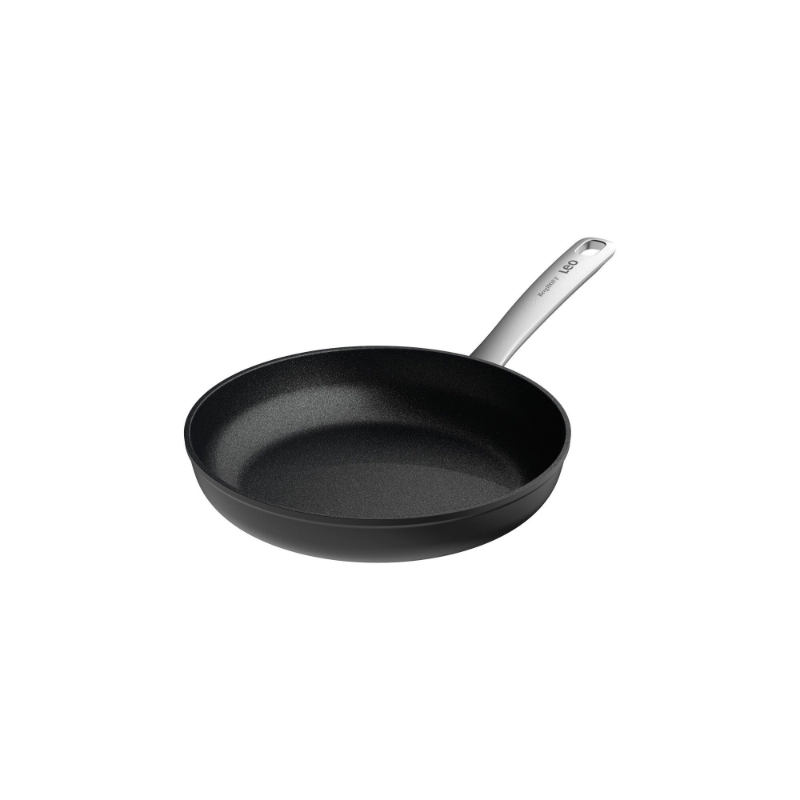 Graphite Koekenpan, 24 cm, 1.7 L, Zwart, Gerecycled Aluminium - BergHOFF | Leo Line