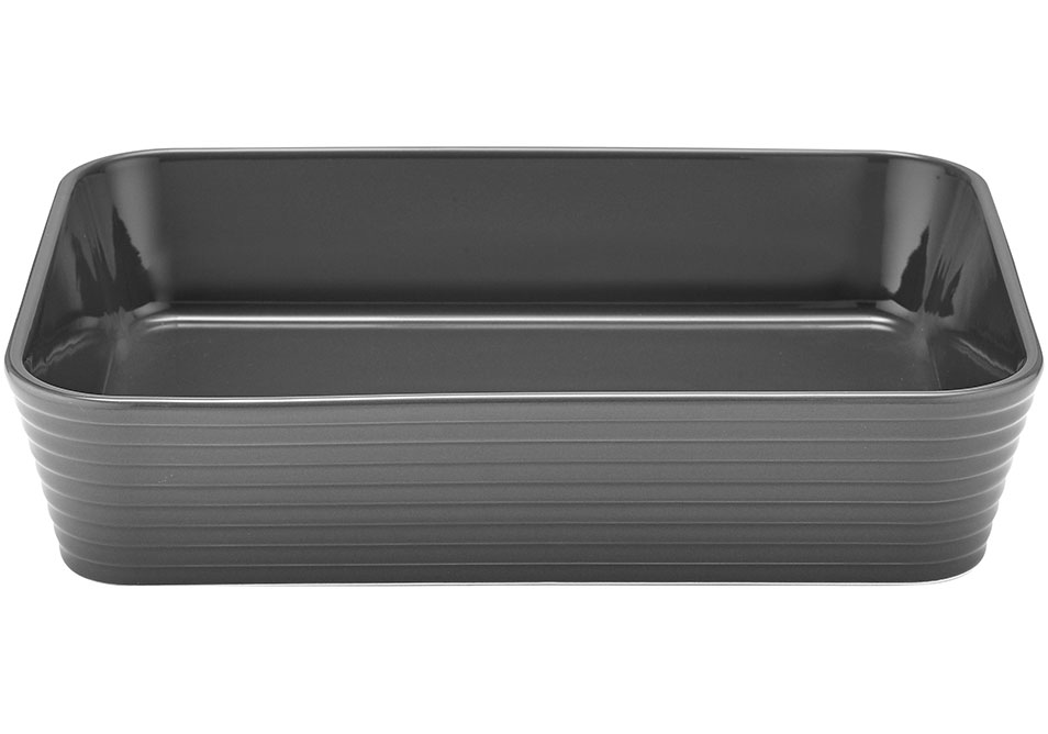 Ovenschaal, 28 x 21 cm, Grijs - Ladelle | Homestead