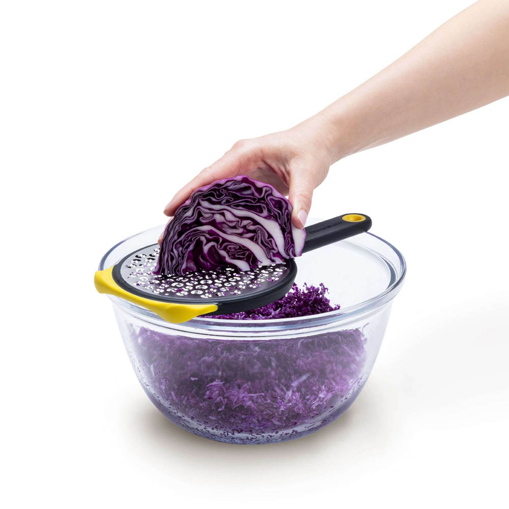 Rasp Ograte, Medium - Geel - 25cm - RVS & Polypropyleen | Dreamfarm