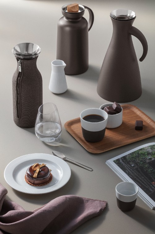 Espresso Kop, Set van 2 Stuks, Chocolate Bruin - Eva Solo