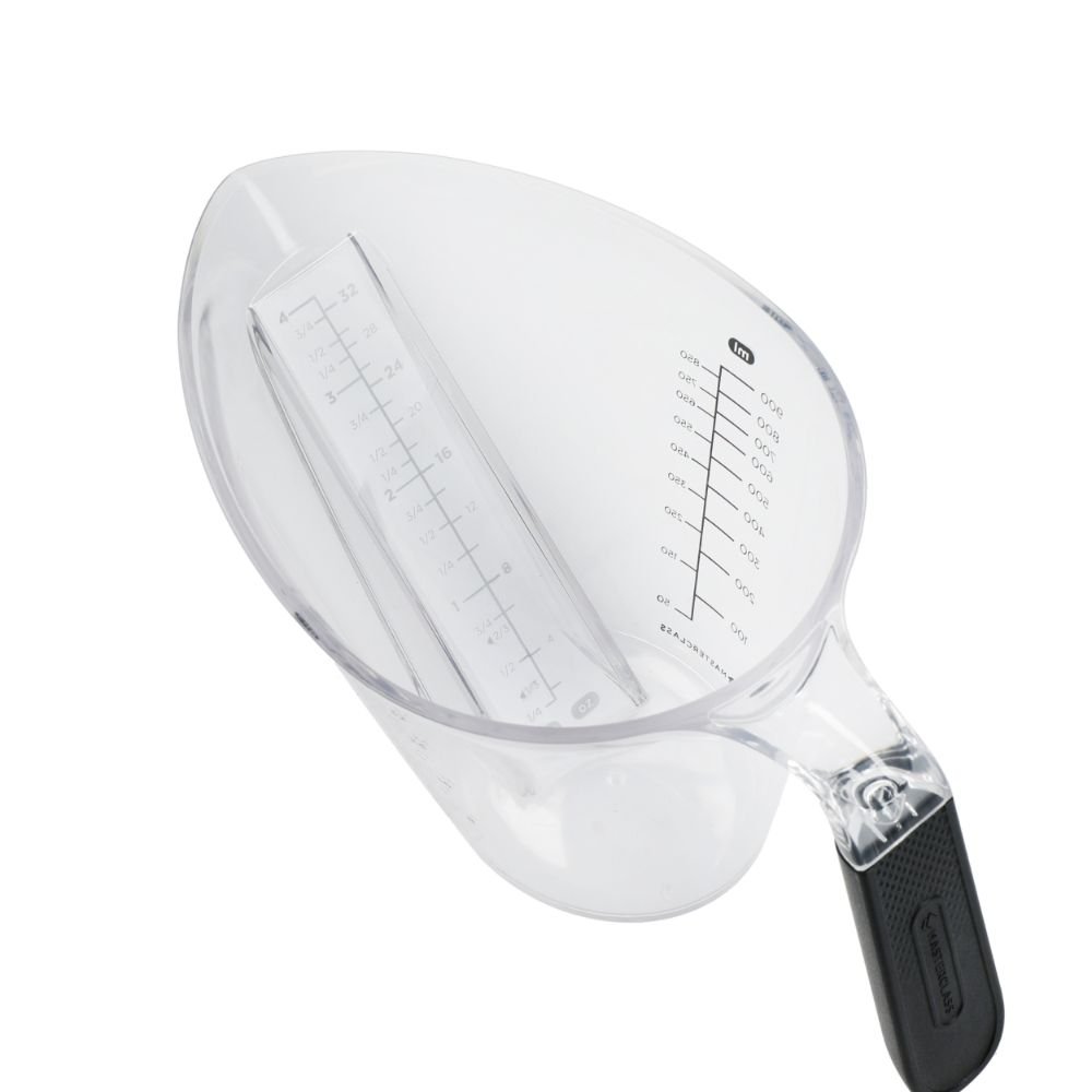 Maatbeker, Schuin, 1 L, Kunststof - MasterClass