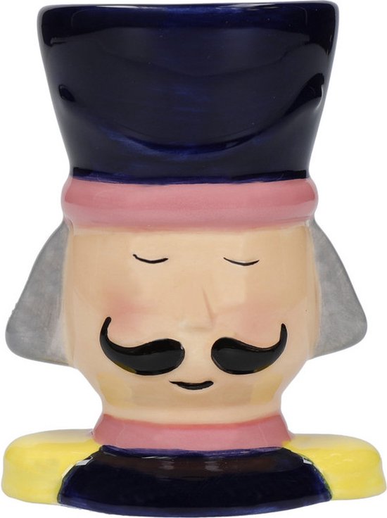 Eierdopje, Keramiek, Handgeschilderd, Soldaat - KitchenCraft | The Nutcracker Collection