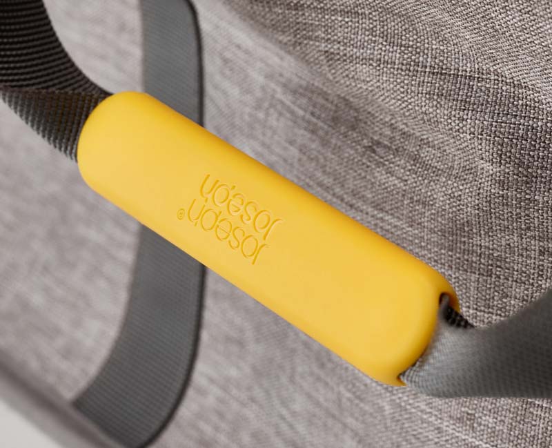 Opvouwbare Wasmand, 35 liter, 52 x 35.8 x 24.5 CM , Polyester, Grijs - Joseph Joseph | Hold-All