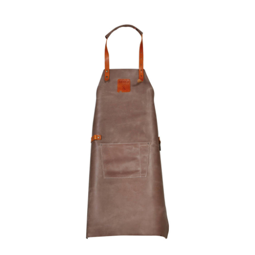Mr. Smith Keukenschort Grijs Pocket