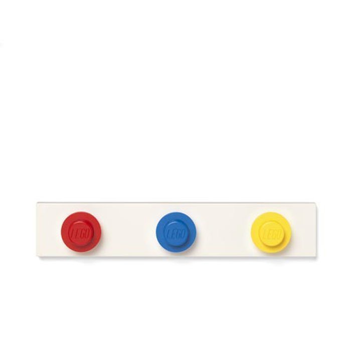 Kapstok, Rood/Blauw/Geel - Polypropyleen - LEGO