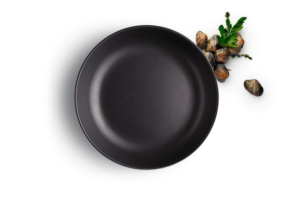 Nordic Kitchen Diep Bord - Ø 20 cm - Zwart - Eva Solo