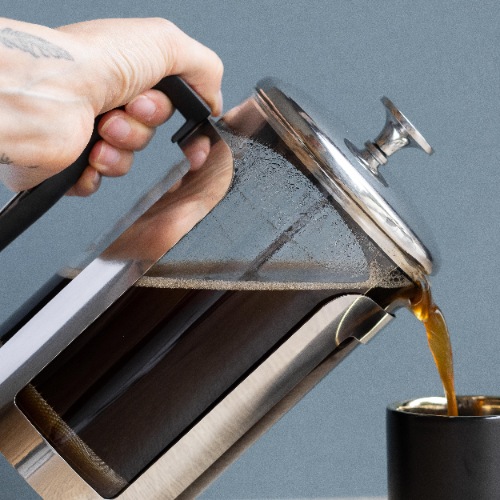 Cafetière, 12 Kopjes, RVS, Zilver - La Cafetière | Roma