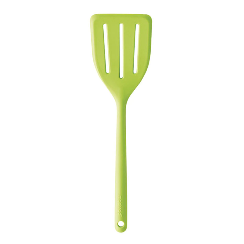 Gleufspatel, Siliconen, 30 cm, Groen - Mastrad