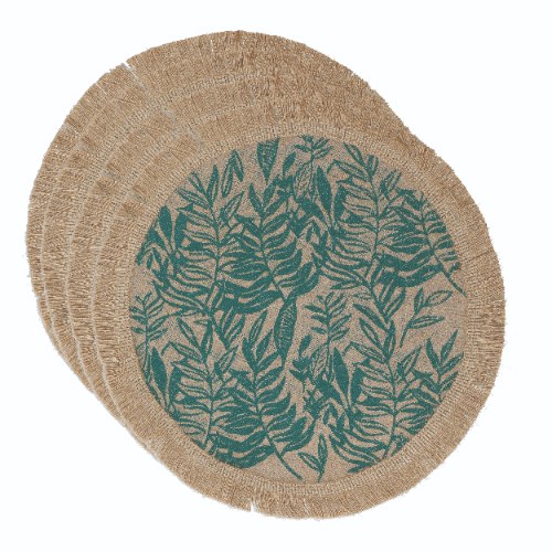 Laptray, Schoot Dienblad, Groenblauwe Tegeltjes, 44 x 34 cm - Creative Tops