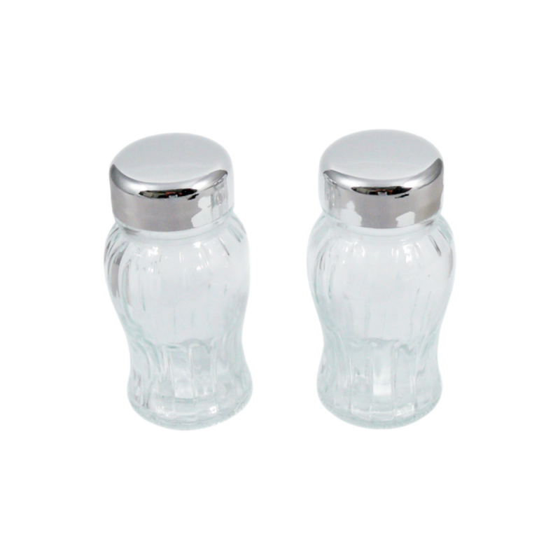 Reserve glazen kruidenpotjes - Set van 2 - HKS