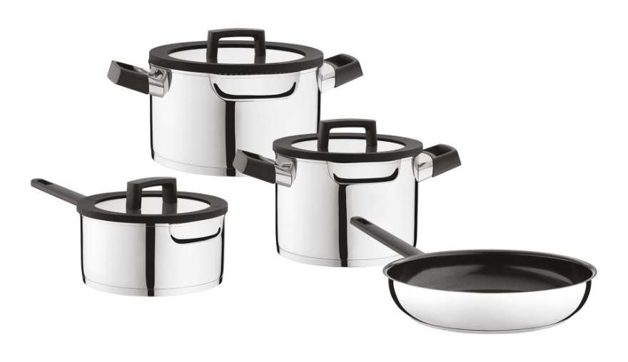 Downdraft Pannenset, 4-Delig, RVS - BergHOFF | Essentials Uqonic