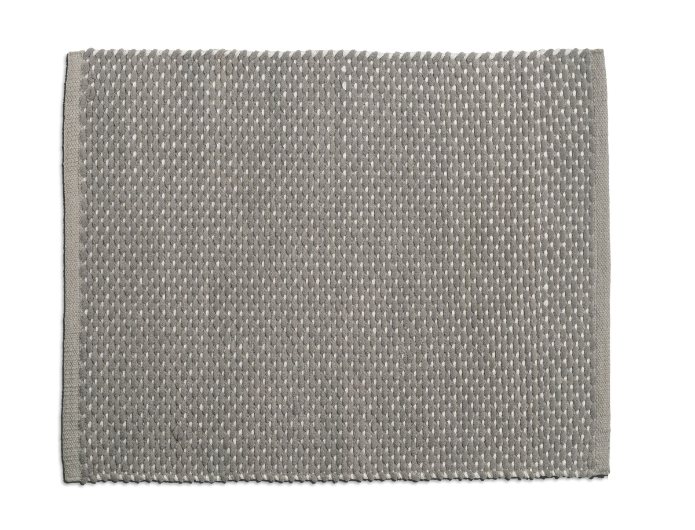 Badmat, 65 x 55 cm, Gerecycled, Steen Grijs - Kela | Miu