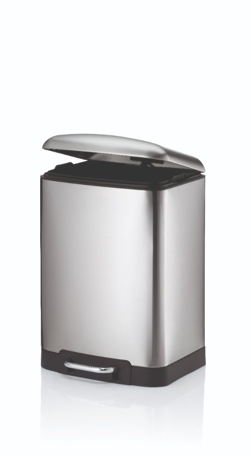 Afvalemmer RVS, 12 L - Kela | Davino