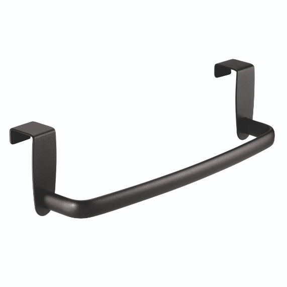 Handdoekhouder, Ophangbaar, 5.3 x 26.7 x 17.8 cm, RVS, Zwart - iDesign | Axis