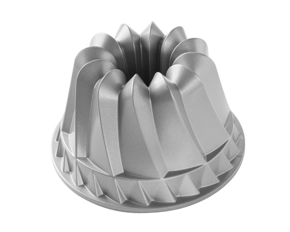 Tulband Bakvorm "Kugelhopf Bundt Pan'" - Nordic Ware | Sparkling Silver Holiday