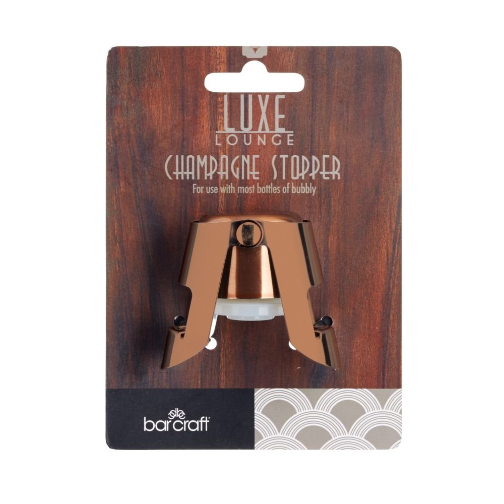 Champagne En Prosecco Stopper, Rose/Gold - BarCraft