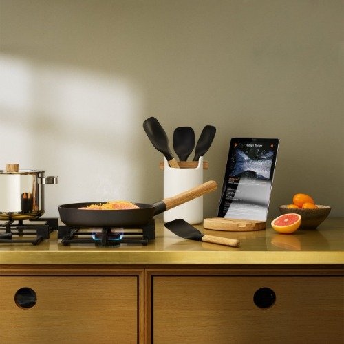 Nordic Kitchen Opscheplepel - Klein - Zwart - Eva Solo