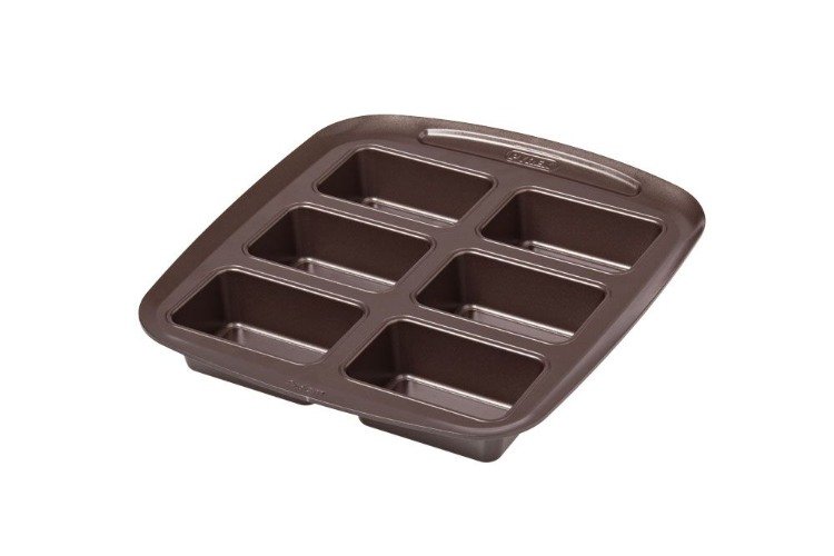 Bakplaat voor 6 Mini Cakevormpjes - Pyrex | Asimetria