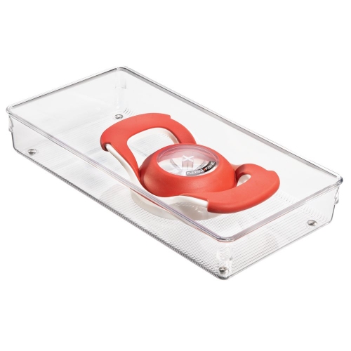 Lade Organizer, 15.2 x 30.5 x 5.1 cm, Kunststof, Transparant - iDesign | Linus