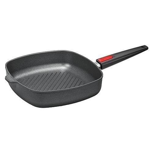 Grillpan vierkant - NoWo Titanium - 28 cm - Woll 