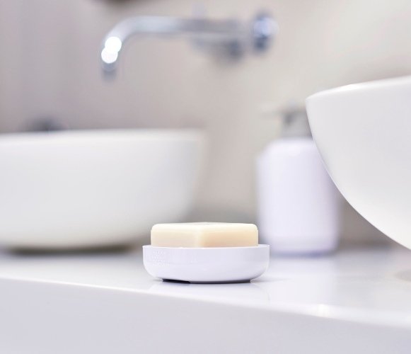 Duo Quick-drain Zeepblok Houder - Joseph Joseph