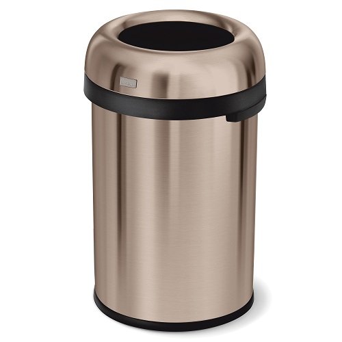 Afvalemmer Bullet Open Top Can 115 liter - Rose Gold - Simplehuman