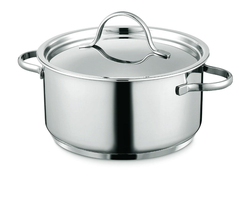 7-delige kookpannenset, Zilver - Roestvrij staal - BergHOFF|Essentials Line