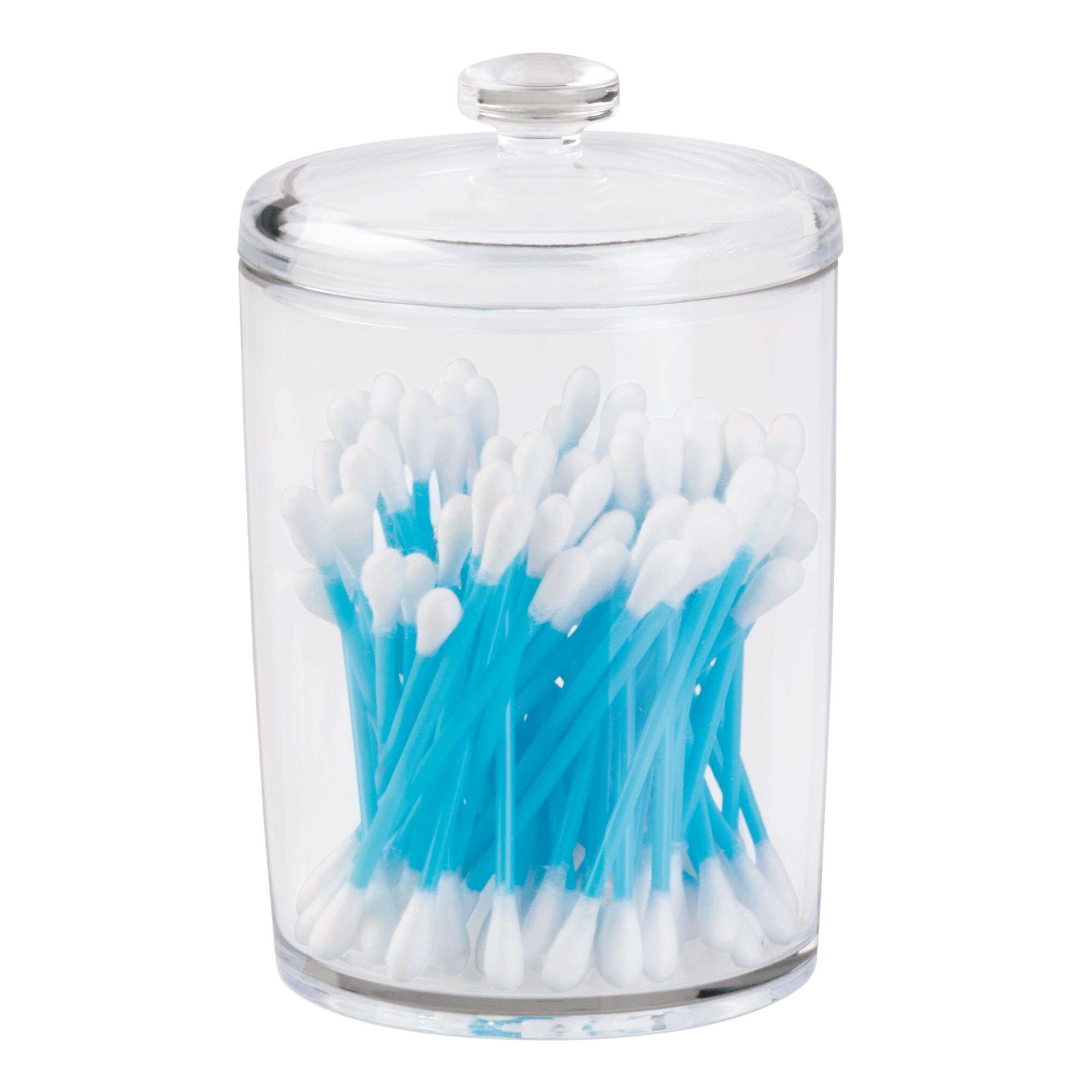 Voorraadpot met Deksel, Klein, 20.3 x 9.5 x 8.6 cm, Transparant, Kunststof - iDesign