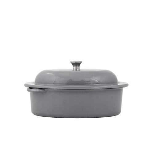 Dutch Oven 4 L, Grijs - Braadpan - Kockums