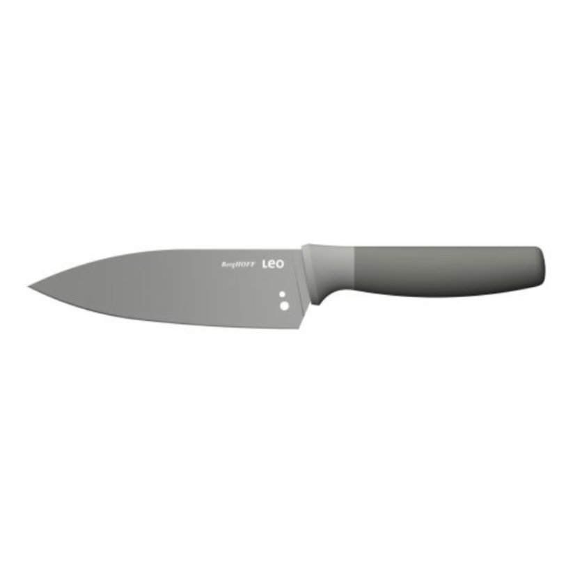 Balance Koksmes met Kruidenstripper, 14 cm, Gerecycled Kunststof - BergHOFF | Leo Line