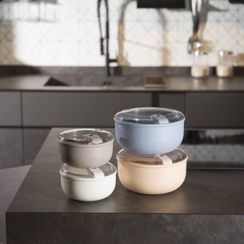 Lunchbox, Rond, Roze, 750 ML - Omada | Pull Box