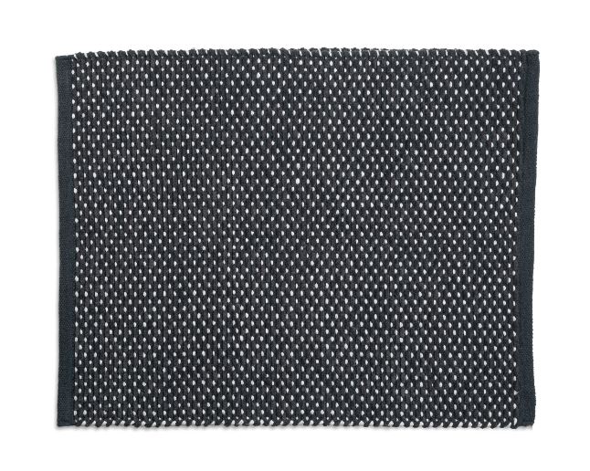 Badmat, 65 x 55 cm, Gerecycled, Graniet Grijs - Kela | Miu