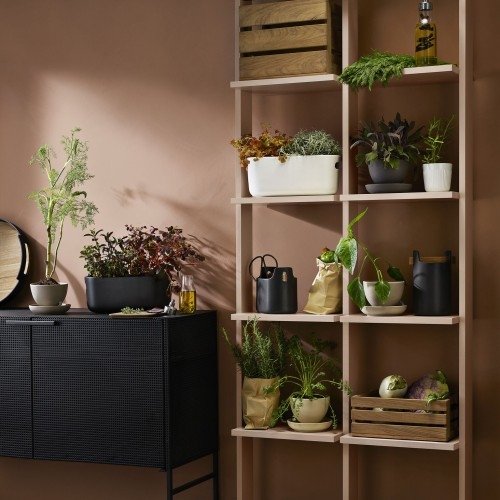 Bloempot met Bewateringssysteem - 31 cm - Zwart - Eva Solo