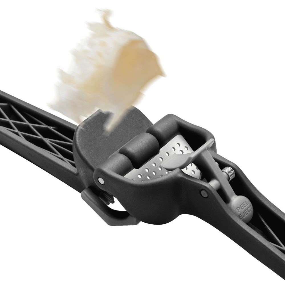 Knoflookpers Garject Lite , Zwart Nylon - 19cm - Easy Clean | Dreamfarm