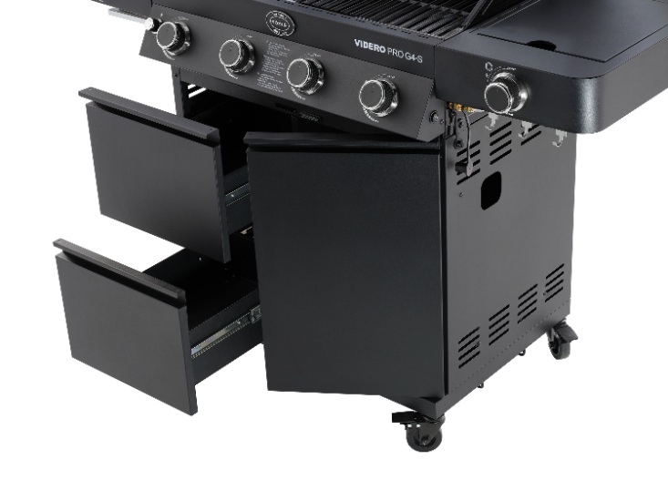 Gasbarbecue G4-S Vario+, 30 mbar - Rösle | Videro Pro