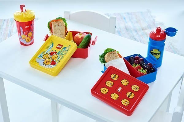 Lunchset Iconic Classic, Blauw - LEGO