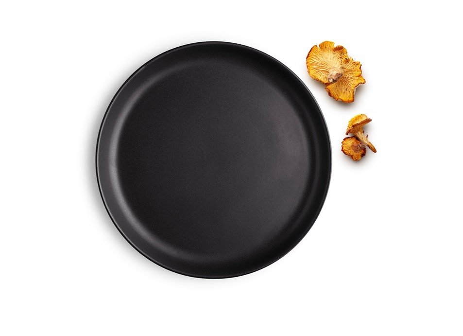 Nordic Kitchen Bord - Ø 21 cm - Zwart - Eva Solo