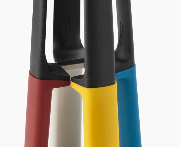 Slim Keukenhulpen met Houder, Set van 4 Stuks, Warm Gekleurd - Joseph Joseph | Elevate