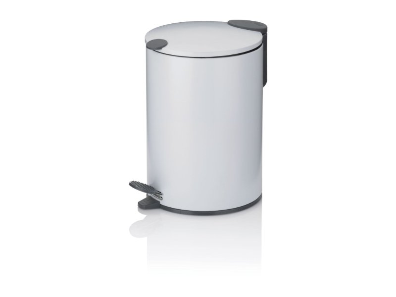 Pedaal Afvalemmer, 3 L, Mat Wit - Kela | Mats