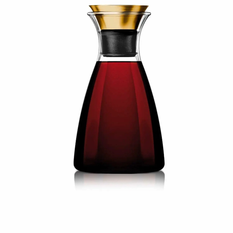 Karaf, 1 L, Messing Deksel, Drupvrij - Eva Solo