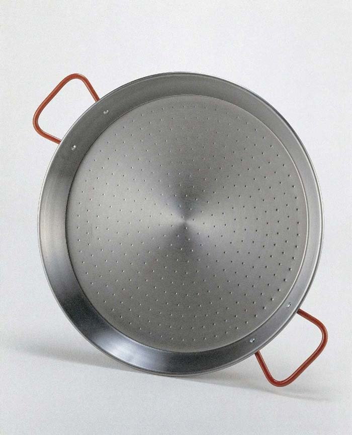 Paella pan, Plaatstaal, 42cm - Garcima | Valenciana