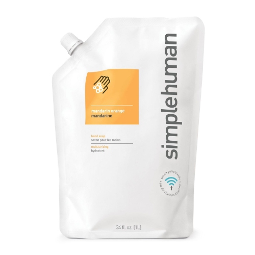 Handzeep, Navulling, Bronwater, 1 L - Simplehuman
