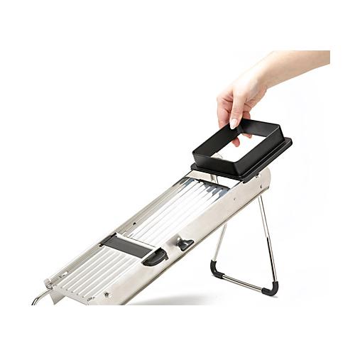 RVS mandoline set met 7 inzetstukken - Masterclass