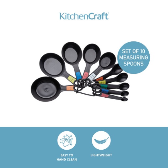 KitchenCraft Ten Piece Stacking Multi Measuring Set