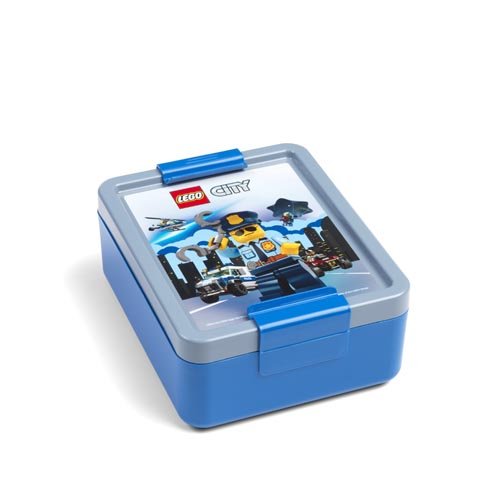 Broodtrommel Lego City. Blauw - Polypropyleen - LEGO