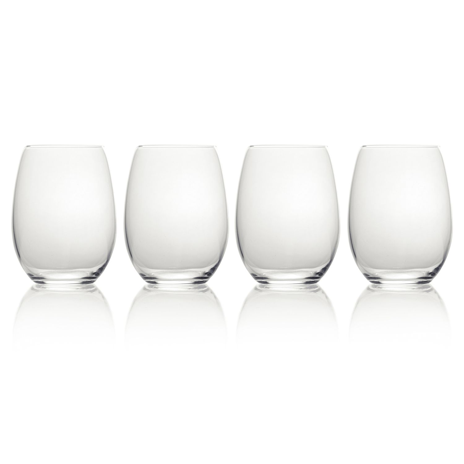 Fluit Wijnglazenset, Stamloos, 4 stuks, 561 ml - Mikasa | Julie 