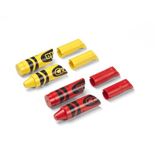 Wandhaken. Geel/Rood - Polypropyleen - Crayola